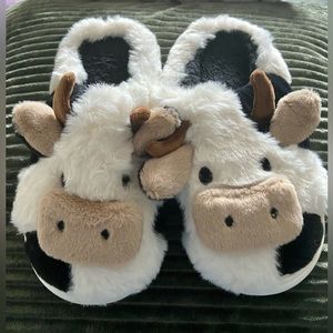 Milk cow slippers!
